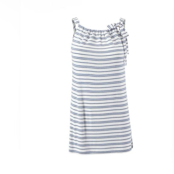 CAbi Bow, Striped Halter Top. - Picture 5 of 5